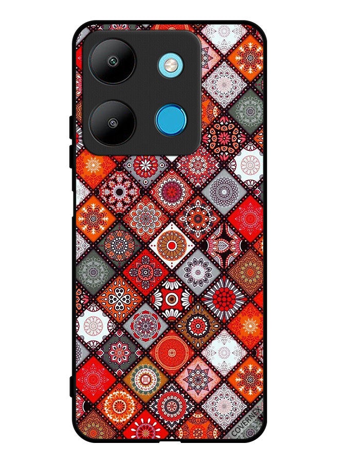 Covernex Protective Case Cover For Infinix Smart 7 Mandala Design Art - Image 1