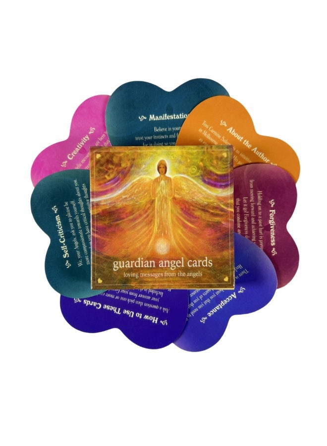 NIBEMINENT Guardian Angel Cards - The Message of Love Information from Angels - An English Tarot Divination Deck Set - Puzzle Game - Image 1