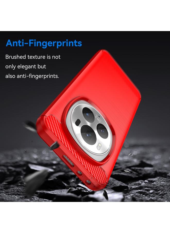 S-TOP Case For Honor Magic 6 Pro Carbon Fiber Brushed Texture TPU Phone Case - Image 3