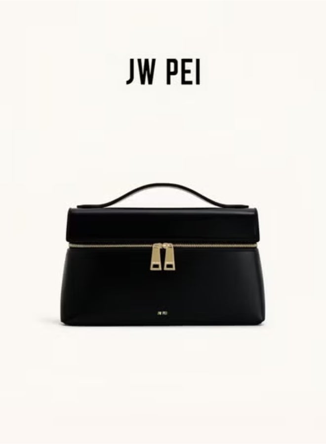 JW PEI Thea Tote Elegant temperament box hand-held commuting fashionable handbag（... - Image 1