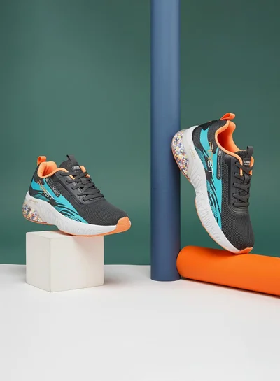 CAMPUS Kids Colourful Low-Top Sneakers - Shoes with Cloud Like Comfort