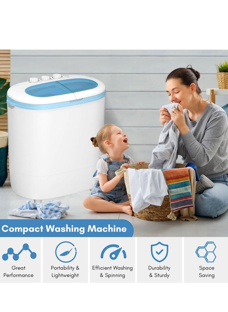 4.5Kg Top Load Baby Washing Machine, Portable Twin Tub Washing Machine, Ideal for Home, Hostels & Kitchen (White and Blue) - pzsku/Z29D958D78B6563CF4BCCZ/45/_/1739166852/97e1437b-34c9-4b61-8850-c50d73a65aa1