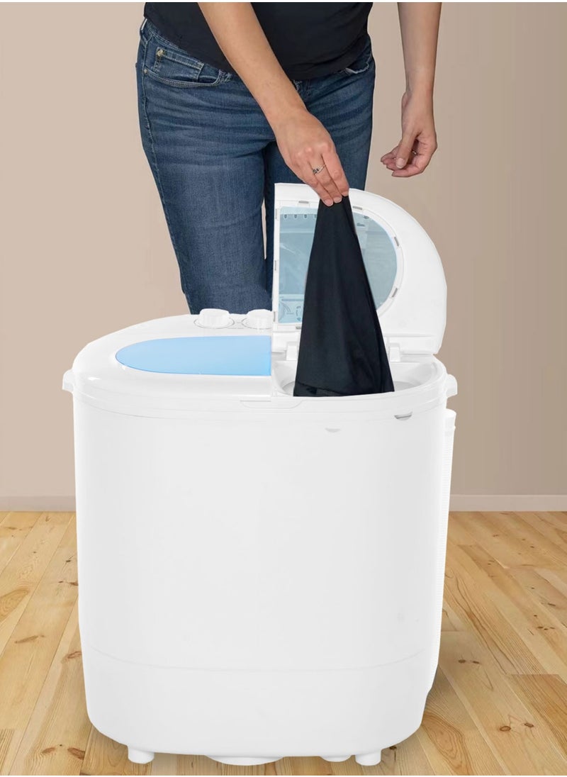 4.5Kg Top Load Baby Washing Machine, Portable Twin Tub Washing Machine, Ideal for Home, Hostels & Kitchen (White and Blue) - pzsku/Z29D958D78B6563CF4BCCZ/45/_/1739166883/a3d69150-b29a-471e-a2bf-b852af2da272