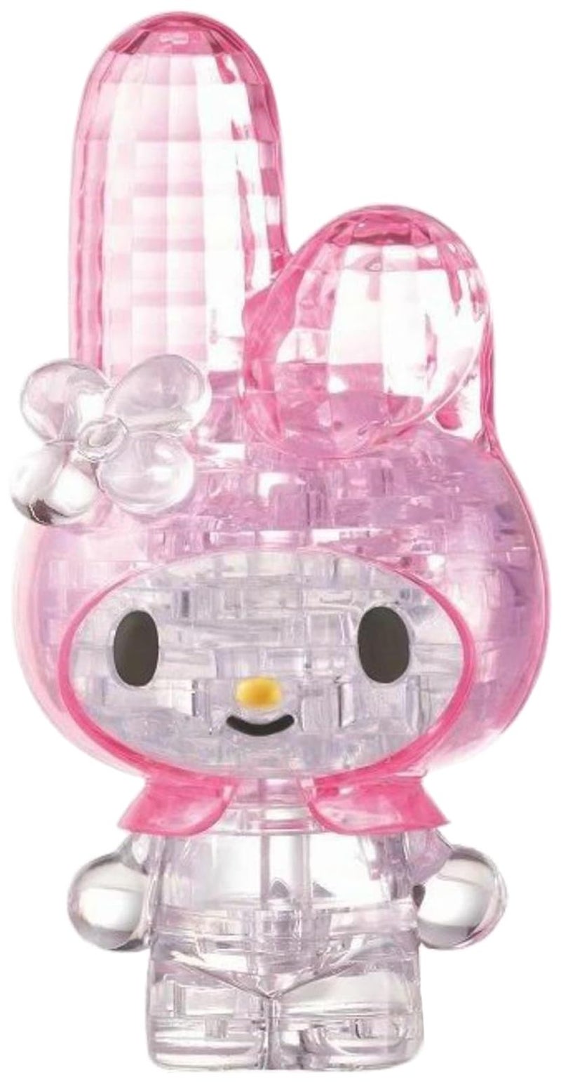 Hanayama 37 Piece Crystal Gallery My Melody 3-Dimensional Jigsaw Puzzle - Image 1