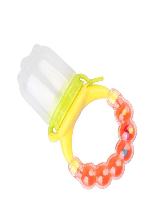 Futaba Baby Teething Pacifier with Bell - Orange - Large - Image 2