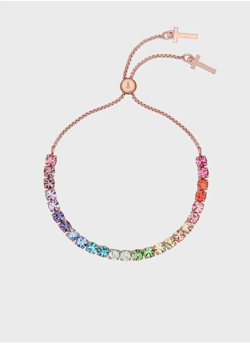 Ted Baker Melrah Icon Crystal Slider Bracelet