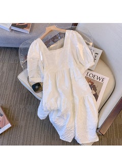 Maternity Dress Puff Sleeve Summer 2024White White - pzsku/Z29D9C1059C414D6EFCBFZ/45/_/1727185549/fefcd54c-13ce-41b9-bf40-2c681c9bf0db