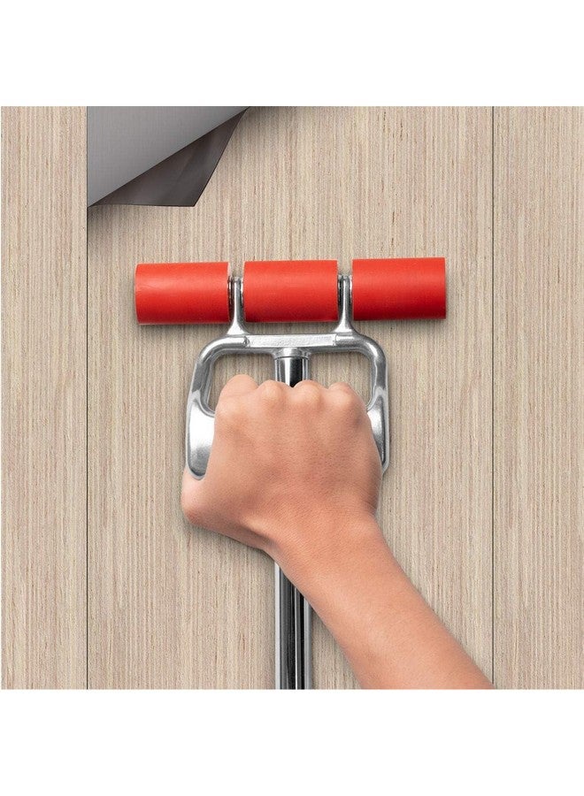 باورتيك بكرة باورتيك قابلة للتمديد للأرضيات والجدران للأرضيات الفينيلية والبلاط والمشمع، بمقبض قابل للتمديد من 17 إلى 27 بوصة، وعرض 7.5 بوصة للأرضيات الفينيلية والقشرة والسجاد وأغطية الجدران، عبوة واحدة (71033V) - Image 5