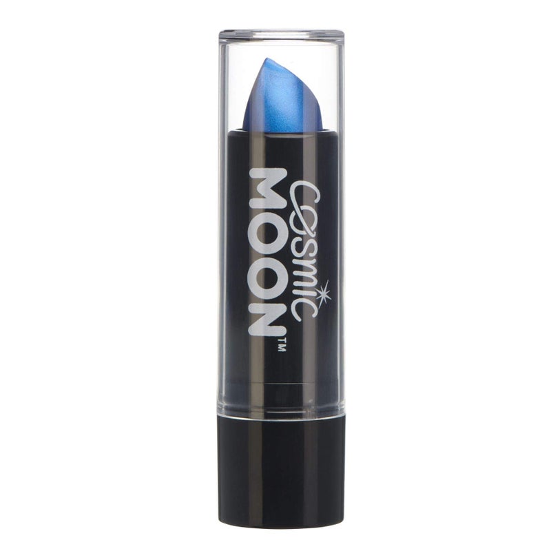 Cosmic Moon Metallic Lipstick, Blue, Single, 5g - Image 1