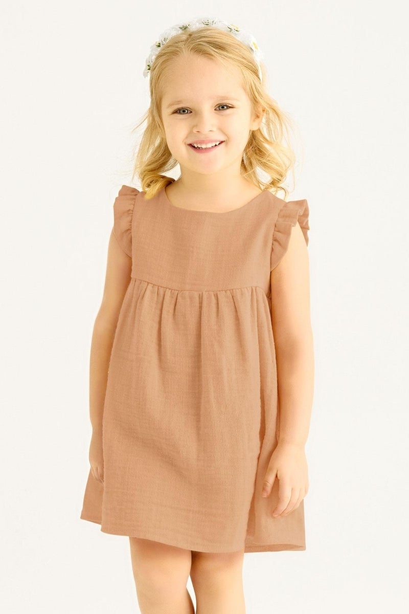 Zepkids Ruffled Sleeveless Dress  - Image 1