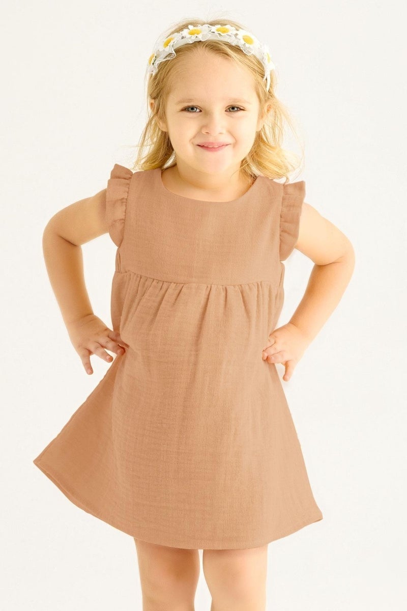 Zepkids Ruffled Sleeveless Dress  - Image 4