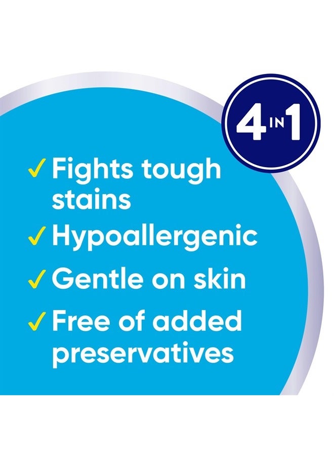 All All Mighty Pacs with stainlifters free clear Laundry Detergent, Free Clear for Sensitive Skin, 66 Count - (Pack of 2)  - Image 2