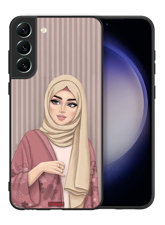 Tolwak Samsung Galaxy S21 FE 5G Protective Case Cover Hijab Girl Art - Image 2