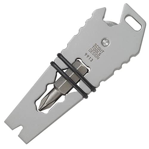 CRKT Pry Cutter Keychain Tool Accessory: Stainless Steel Handle, 9913 - Image 2