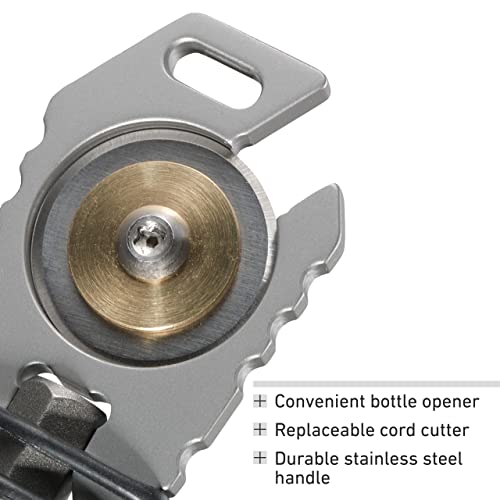 CRKT Pry Cutter Keychain Tool Accessory: Stainless Steel Handle, 9913 - Image 4
