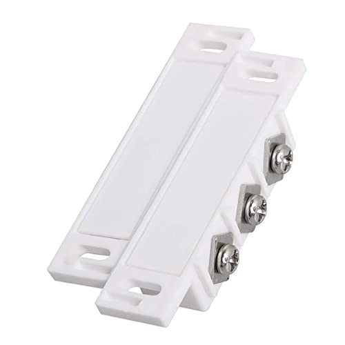 Lagogia Magnetic Reed Switch MC-32 NC/NO Surface Mount Wired Door Window Alarm, Magneti Door Switch, Contact Sensor, for Home Security and Burglar Alarm Systems, Sets of 5, White - Image 4