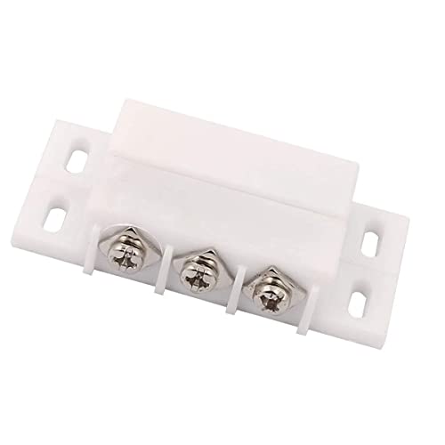 Lagogia Magnetic Reed Switch MC-32 NC/NO Surface Mount Wired Door Window Alarm, Magneti Door Switch, Contact Sensor, for Home Security and Burglar Alarm Systems, Sets of 5, White - Image 5