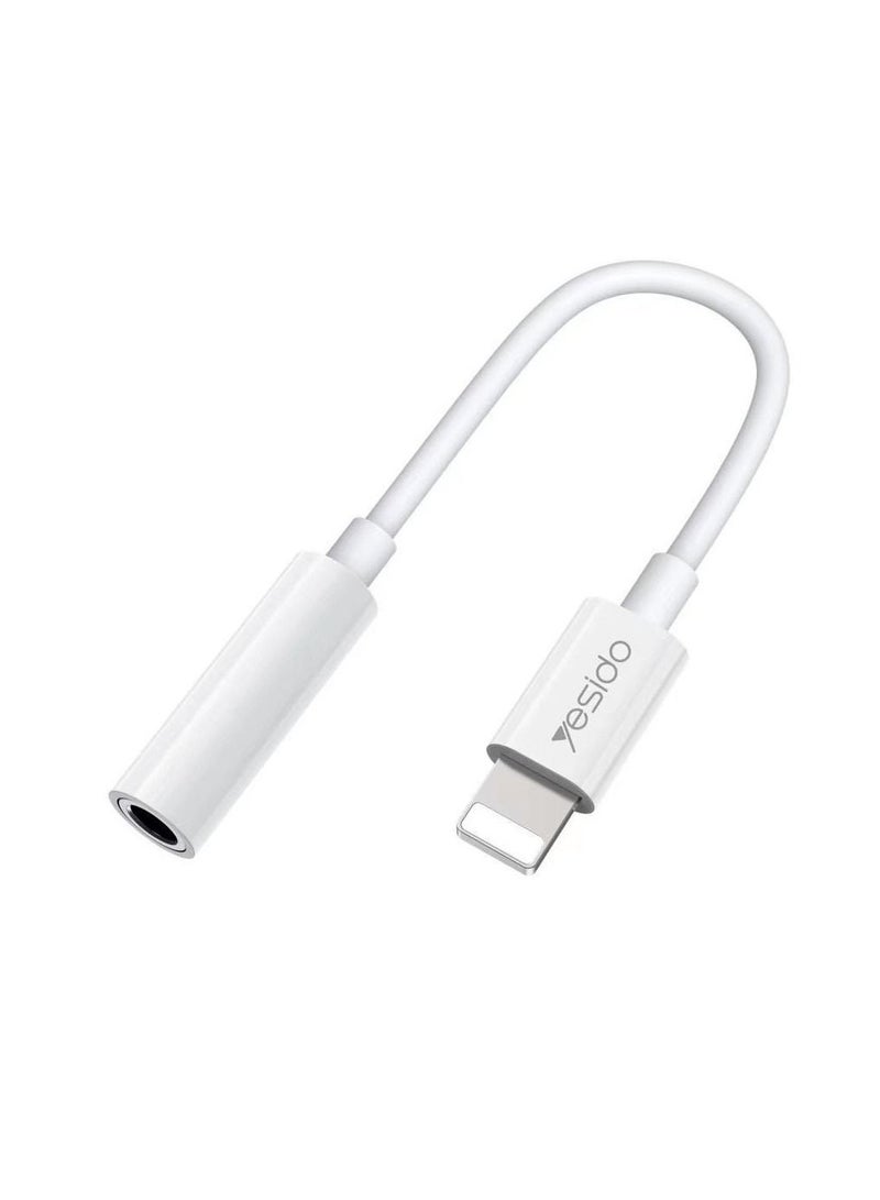 Yesido Audio Cable Lightning Headphone Adapter - Image 1