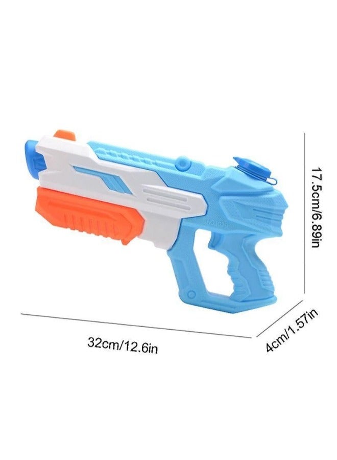حديقة الألعاب مسدس مائي مكون من قطعتين للأطفال والكبار - مسدس مائي طويل المدى لحمام السباحة والشاطئ وحفلات الصيف | لعبة لعبة القتال في الهواء الطلق - Image 5