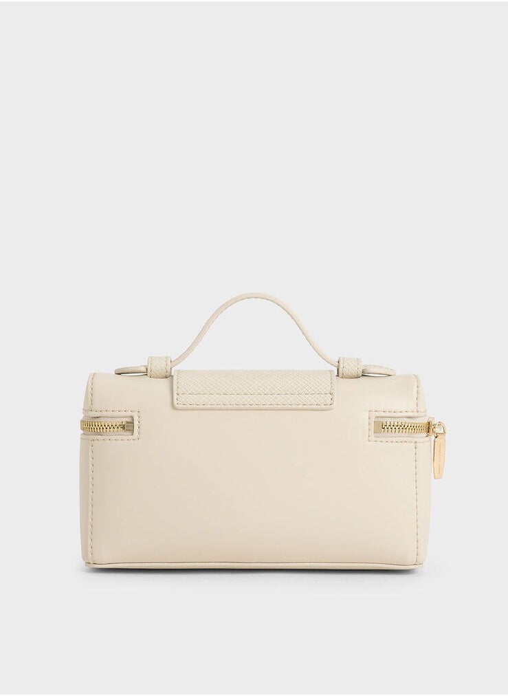 Charles & Keith Arwen Top Handle Vanity Bag  - Image 5