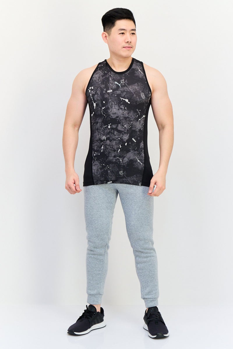 PUMA Men Sportswear Fit Sleeveless Training Vest, Multicolor - Image 2