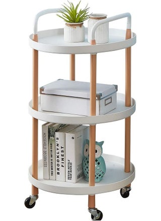 Round White 3 Tier