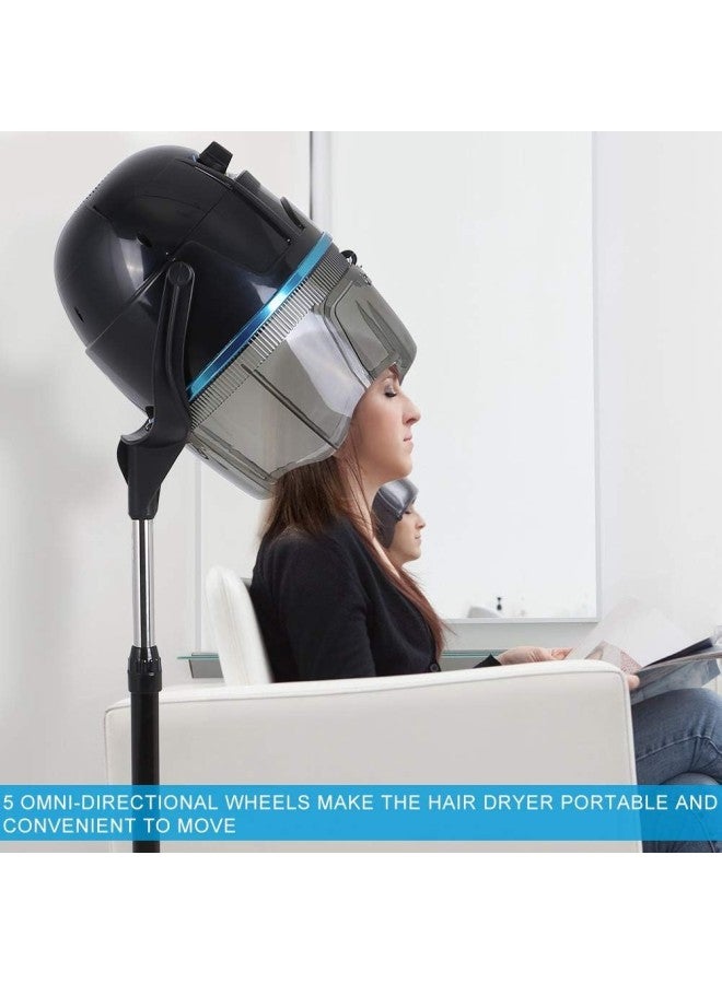 كلاراكو غطاء تجفيف قائم لتصفيف الشعر، مجفف شعر بالبخار بقوة 1000 وات غطاء تجفيف قائم لتصفيف الشعر - Image 3