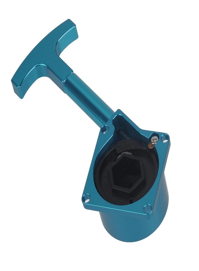logyues Blue Upgrade Parts Aluminum Alloy RC Car Pull Starter for R020 Vertex 18 Nitro Engine - Image 2