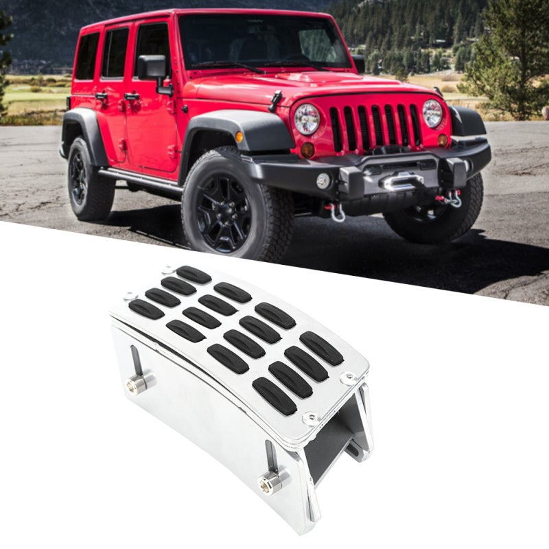 مدد دواسة القيادة: النوع المرتفع، الهيكل المضغوط، معدن عالي الجودة - سهلة التركيب، متينة لسيارة جيب رانجلر من عام 2007 إلى 2017 لرفع راحة القيادة - Image 5