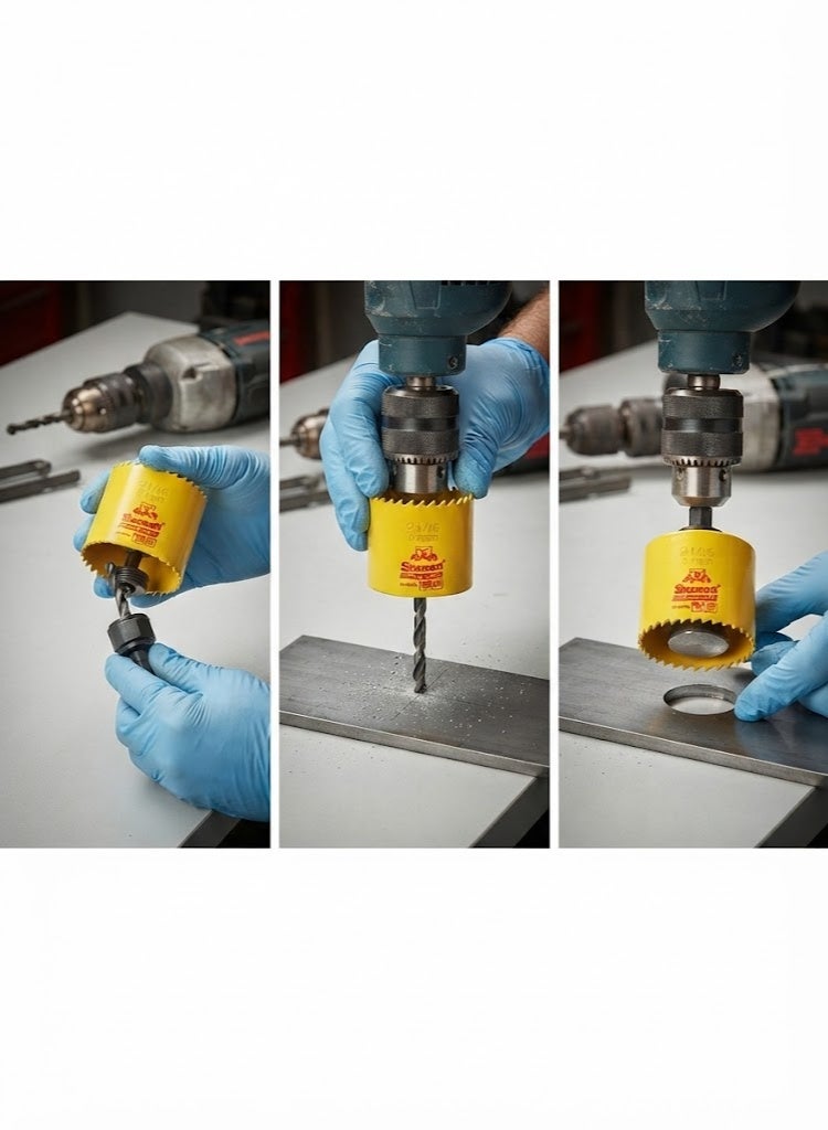 Starrett FCH0216-G HSS FASTCUT HOLESAW 2-1/16" (52MM) - Image 2