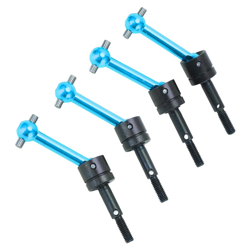 Red Aluminum Alloy Universal CVD Drive Shaft 70mm 4Pcs for TT02 1 10 RC Car Upgrade Parts Replacement - Image 2
