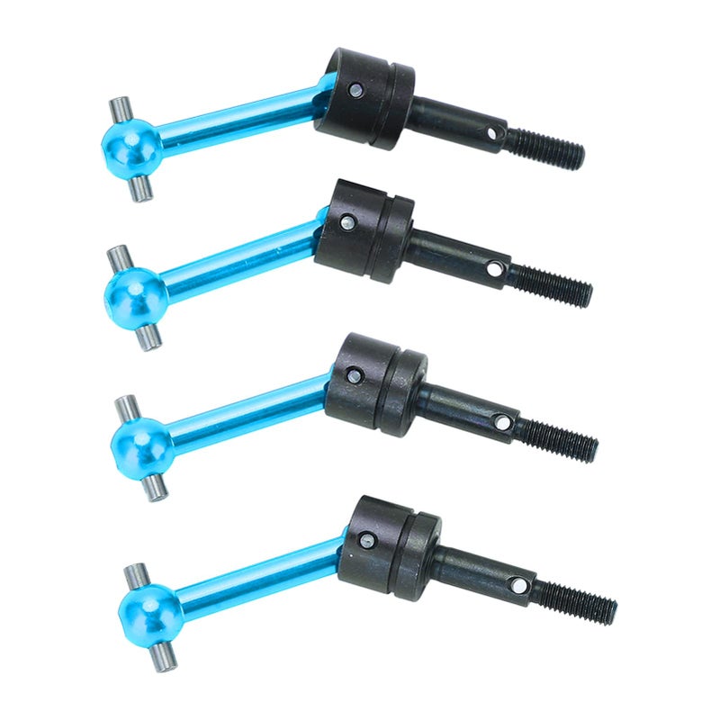 Red Aluminum Alloy Universal CVD Drive Shaft 70mm 4Pcs for TT02 1 10 RC Car Upgrade Parts Replacement - Image 5