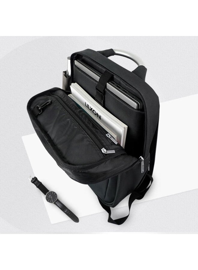 Lexon Business Laptop Bag, 15.6/16 Inch Commuter Backpack, Water-resistant Schoolbag, Double-layer Laptop Bag, Qixi Gift - Image 3