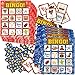 Fun Express Western Bingo Game Set 22Piece Cowboy Cowgirl Themed Bingo Game Perfect for Family Gatherings Birthday Parties Classroom Activities and WesternThemed Events 22 Pieces - Image 3