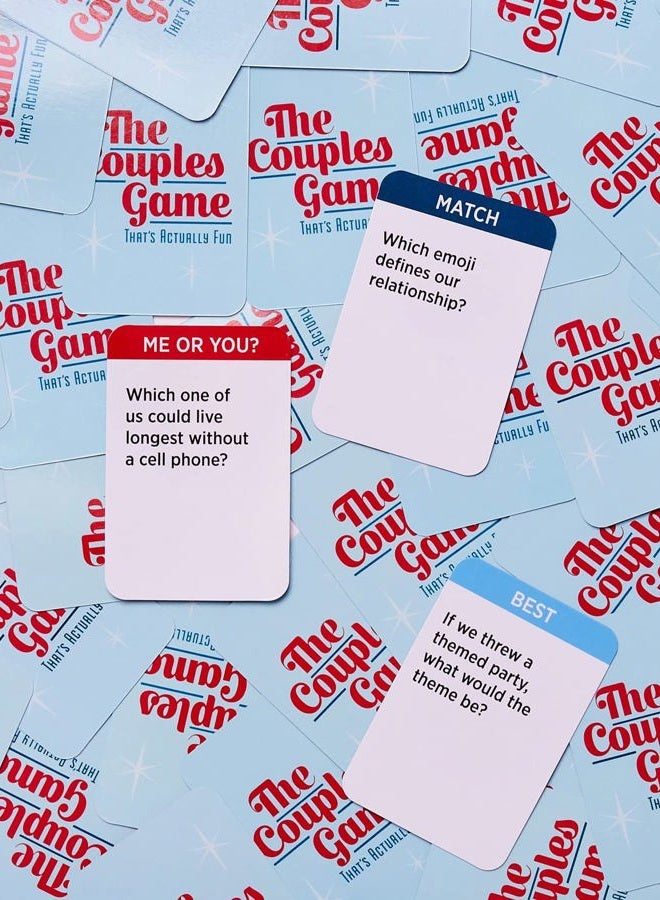 DSS Games The Couples Game That's Actually Fun [Date Night Game, Couples Idea, Relationship Card Game, Couples Activity, Couples Card Game, 2 Player Game for Adults, Gift for Her, Gift for Him] - Image 3