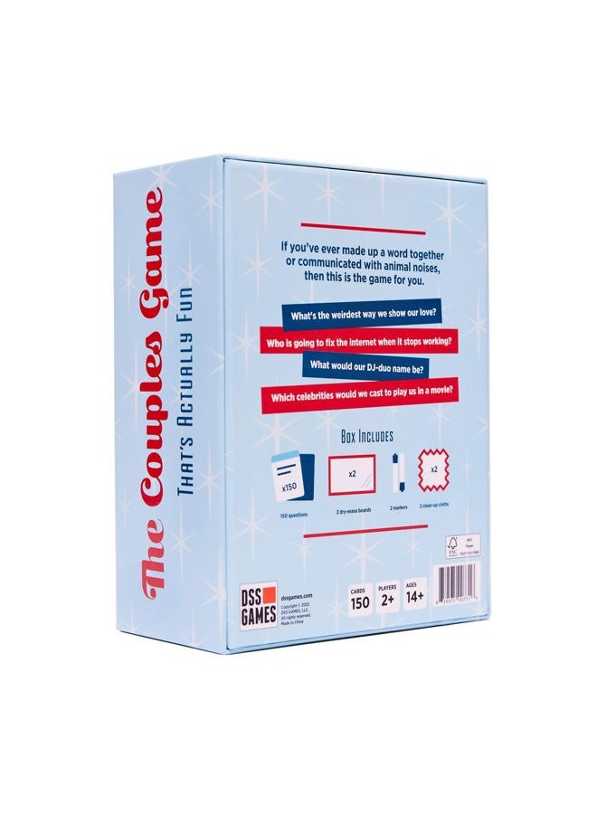 DSS Games The Couples Game That's Actually Fun [Date Night Game, Couples Idea, Relationship Card Game, Couples Activity, Couples Card Game, 2 Player Game for Adults, Gift for Her, Gift for Him] - Image 4