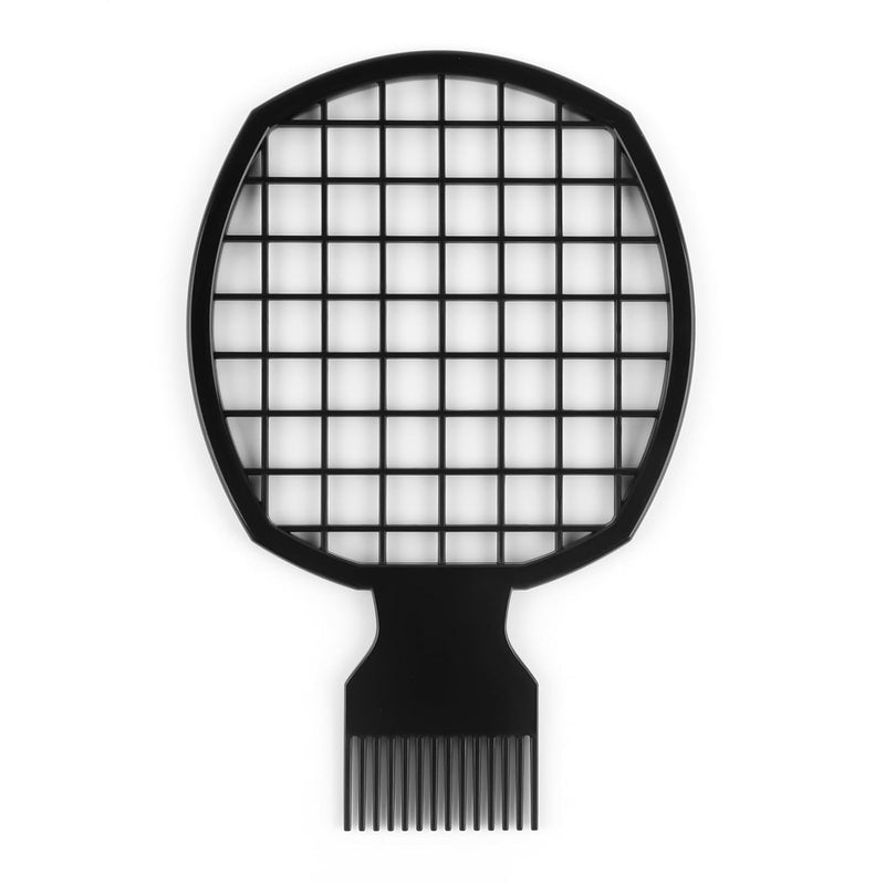 AUEAR Black Plastic Hair Coil Comb Natural Curly Twist Brush Twist Comb