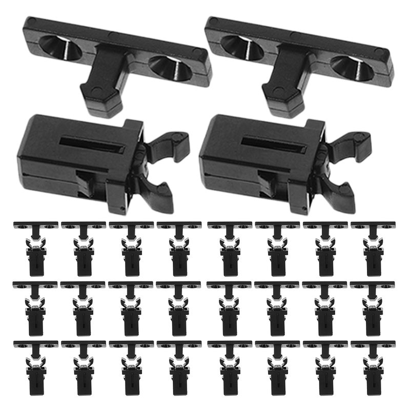 50 Set Self-Locking Spring Latch: Push Latch For Glasses Case Trash Bin Toothpick Box - Buckle Clip - Press Fasteners For Tight Spaces - Image 4