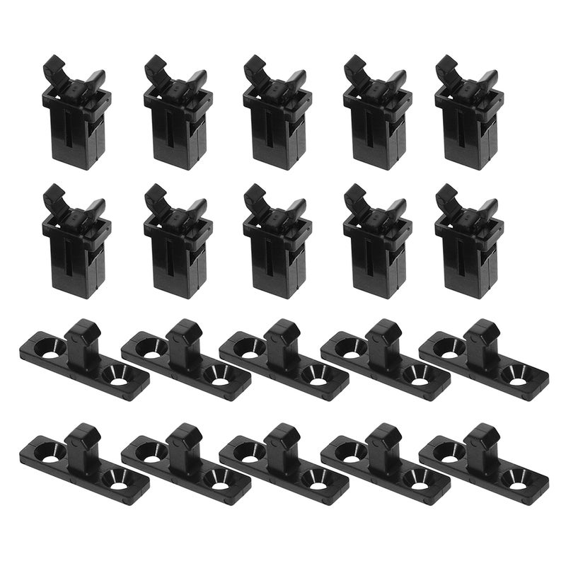 50 Set Self-Locking Spring Latch: Push Latch For Glasses Case Trash Bin Toothpick Box - Buckle Clip - Press Fasteners For Tight Spaces - Image 5