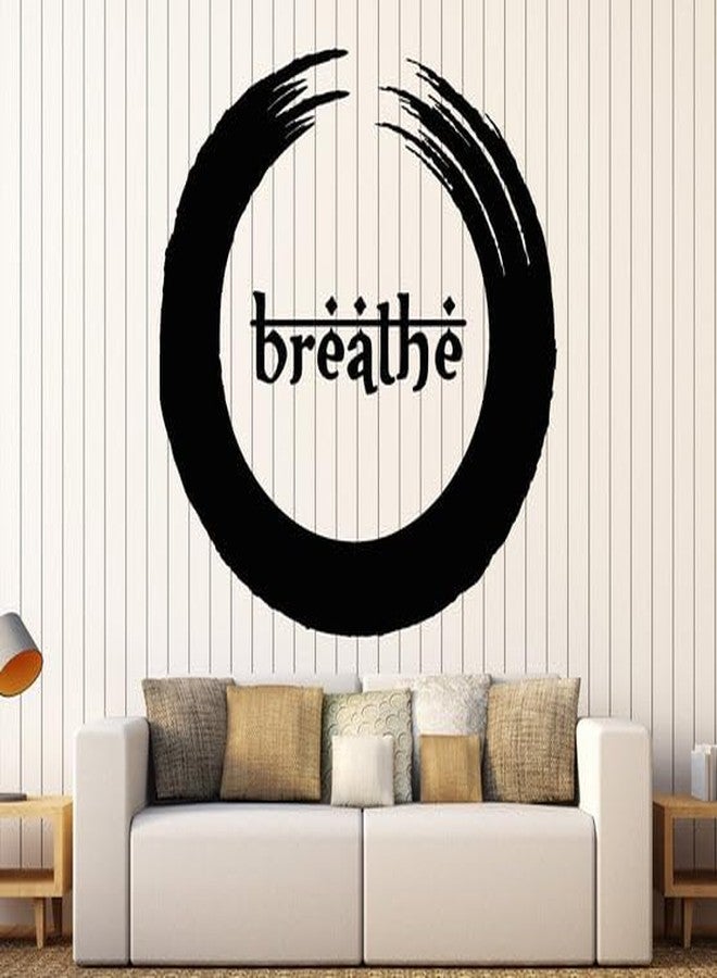 SnappySticker Buddhism Breathe Vinyl Wall Art Decal Stickers Kitchen Décor, Size: 27 X 27cm - Image 2