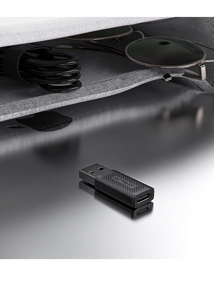 ACEFAST J2 USB-C to USB-A adapter for charging and data transfer. - Image 4