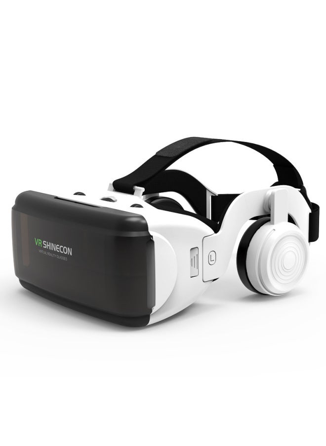 Generic Exclusive 3d Virtual Reality Glasses Thousand Magic Mirror Headset Version Gift Vr Glasses G06ED-Color:G06ED + B03 Bluetooth Remote Control  - Image 2