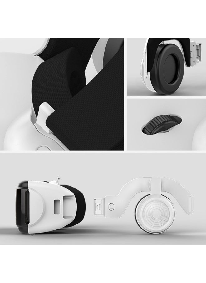 Generic Exclusive 3d Virtual Reality Glasses Thousand Magic Mirror Headset Version Gift Vr Glasses G06ED-Color:G06ED + B03 Bluetooth Remote Control  - Image 4