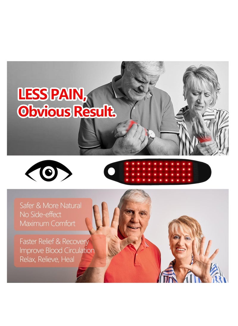 Generic - Rechargeable Cordless Red Light Therapy Wrap for Wrist and Joint Pain Relief - Perfect for Office Workers and Athletes - Image 1
