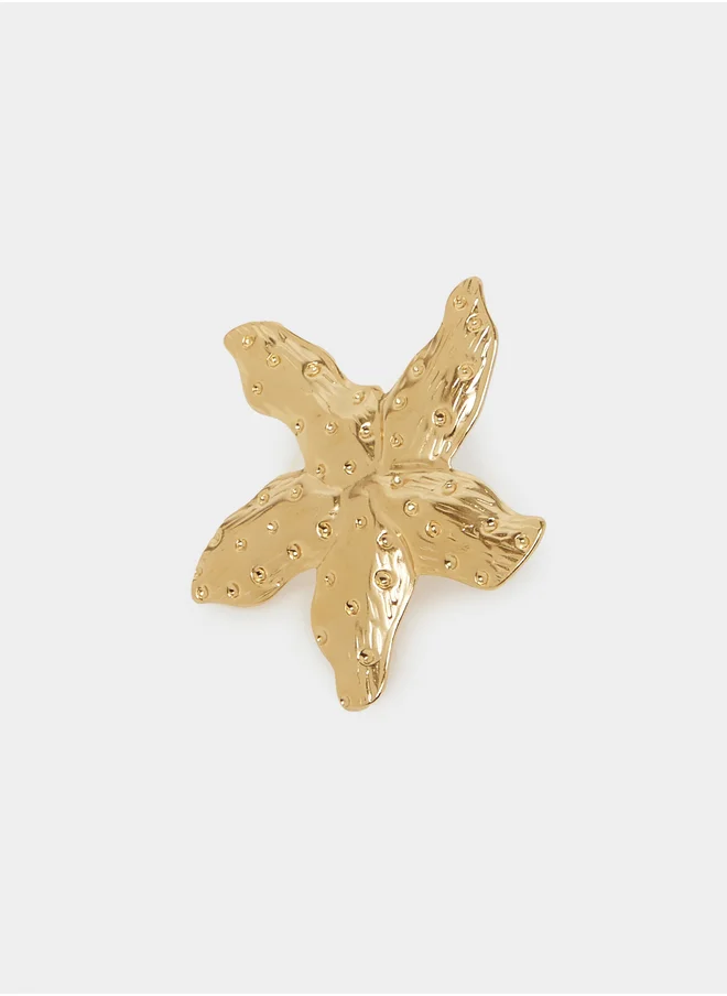 ستايلي Textured Star Fish Ring