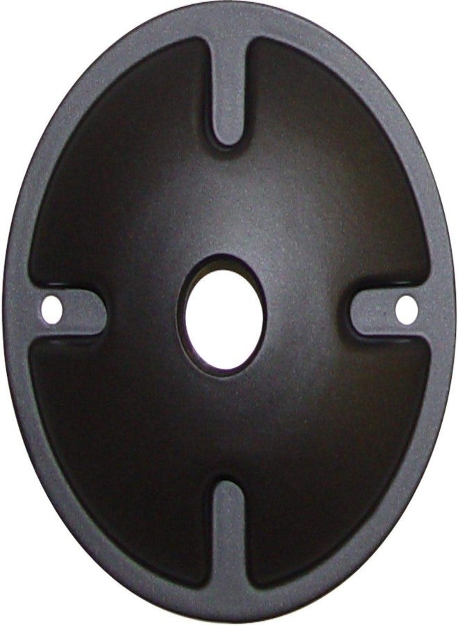 Satco Nuvo Lighting SF76/665 Accessory - 4.5" 1 Port Outdoor Mounting Plate, Dark Bronze Finish - Image 1