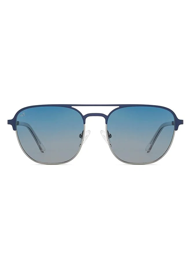 فينسينت تشيس Full Rim Rectangular Future Classics Branded Latest And Stylish Sunglasses Polarized And 100% UV Protected Unisex Small VC S16553