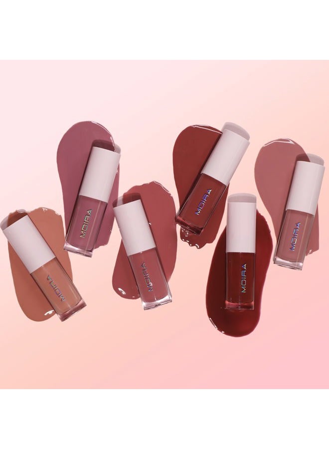 moira Glow Getter Hydrating Lip Oil (013, Lovely Rose) - Image 2