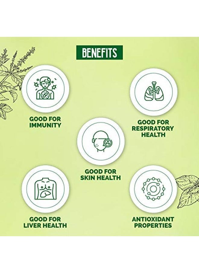 Dabur - Dabur Giloy Neem Tulsi Juice: Benefit of 3-in-1 Immunity Boosters with the power of Giloy, Neem and Tulsi|Pure, Natural and 100% Ayurvedic Juice -1L - Image 1