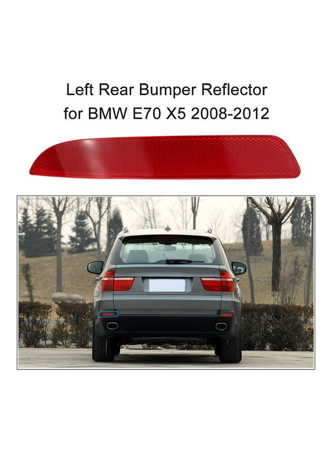 MUNTAQI Left Rear Bumper Reflector Red Lens - Image 2